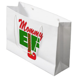 Grand Sac Cadeau Maman Elf