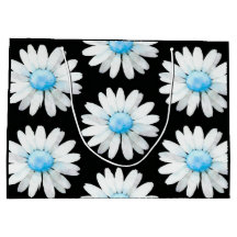 Marguerites à points bleus