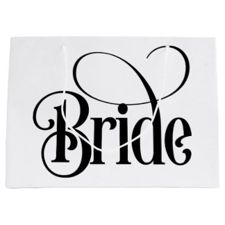 Grand Sac Cadeau Mariée (modèle 3)