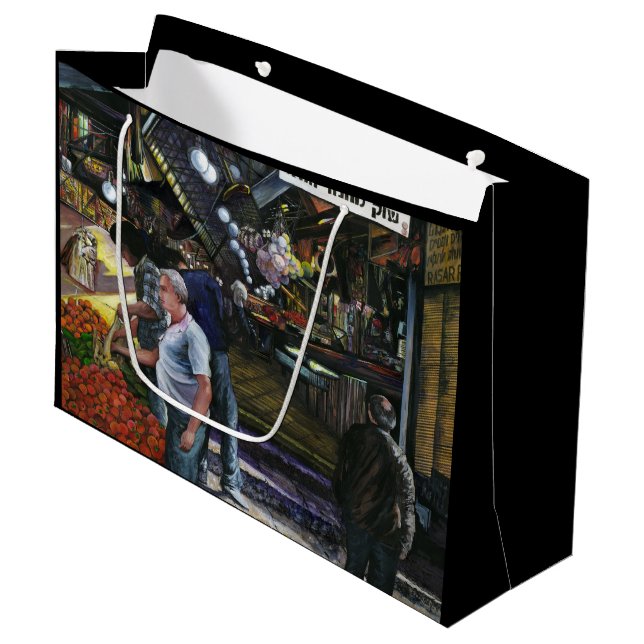 Grand Sac Cadeau Men of Commerce (Devant Angle)