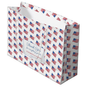 Grand Sac Cadeau Merci Américain Pour Votre Service Care Package