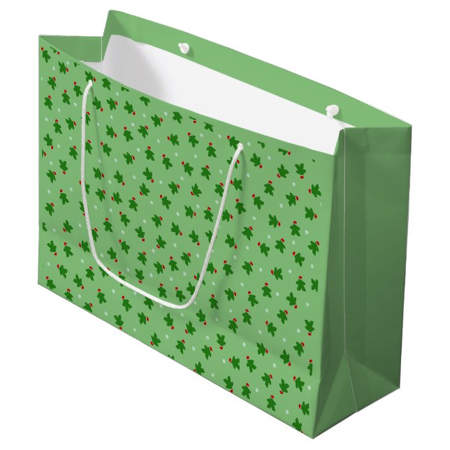 Grand Sac Cadeau Merry Meeple (Devant Angle)