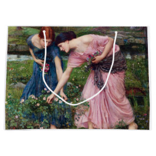 Grand Sac Cadeau Mesdames Picking Roses, John William Waterhouse