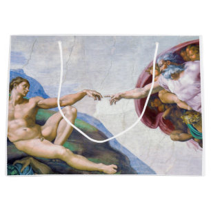 Grand Sac Cadeau Michelangelo - Création d'Adam Isolé