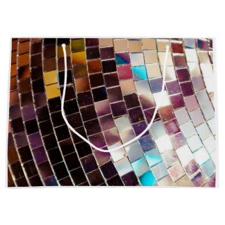 Grand Sac Cadeau Mirror Disco Ball
