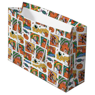 Grand Sac Cadeau Modèle de photos Halloween de Scooby-Doo