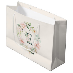 Grand Sac Cadeau Monographie florale de roses Paster E
