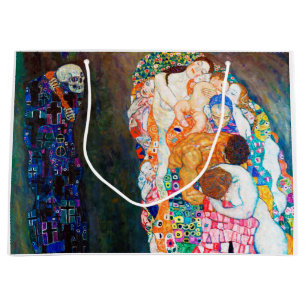 Grand Sac Cadeau Mort et vie, Gustav Klimt