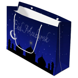 Grand Sac Cadeau Mosquée des Etoiles de nuit de l'Aïd Moubarak