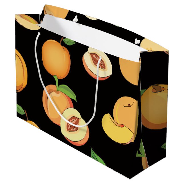 Grand Sac Cadeau Motif de pêche 5 (Dos Angle)