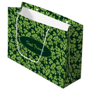 Grand Sac Cadeau Motif de persil