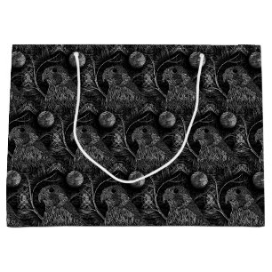 Grand Sac Cadeau Motif de Pleine lune Falcon