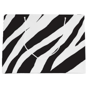 Grand Sac Cadeau motif poster de animal
