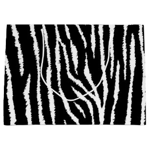 Grand Sac Cadeau motif poster de animal