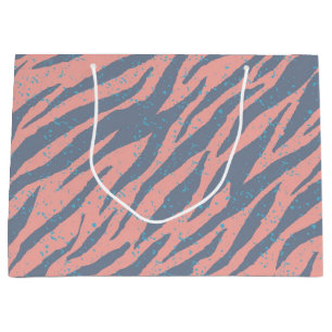 Grand Sac Cadeau motif poster de animal