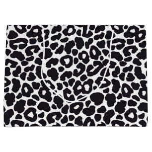 Grand Sac Cadeau motif poster de animal