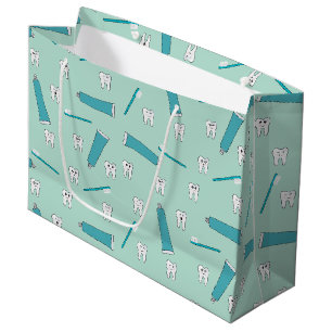 Grand Sac Cadeau Motif pour dentifrice pour dentifrice pour dentifr