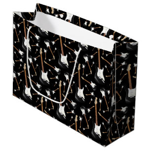 Grand Sac Cadeau Musicien de guitare électrique professeur de musiq
