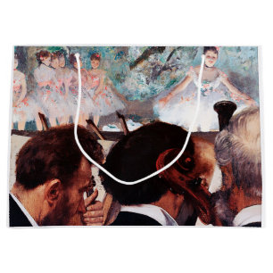 Grand Sac Cadeau Musiciens d'orchestre, Edgar Degas