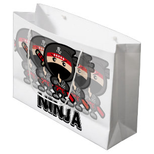 Grand Sac Cadeau Ninja Boy