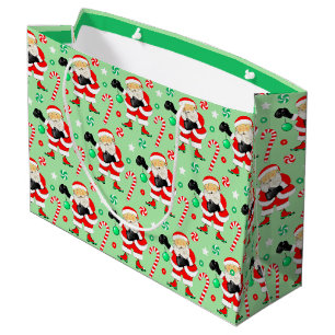 Grand Sac Cadeau Noël de boxe