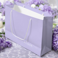 Nom de monogramme féminin écriture moderne violet