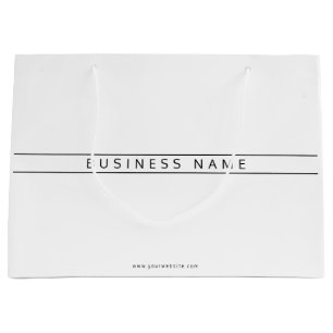 Grand Sac Cadeau Nom professionnel