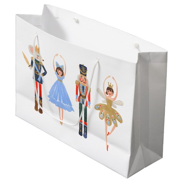 Grand Sac Cadeau Noutcracker 1WH1 (Devant Angle)