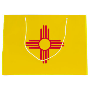 Grand Sac Cadeau Nouveau-Mexique État Drapeau