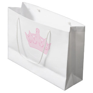 Grand Sac Cadeau Nouvelle princesse - un bébé royal !