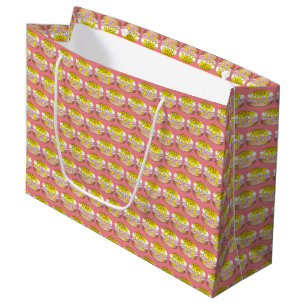 Grand Sac Cadeau Oeufs Benedict Petit Déjeuner Diner Nourriture Foi