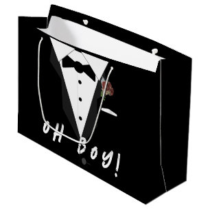 Grand Sac Cadeau Oh mon Dieu ! Smoking