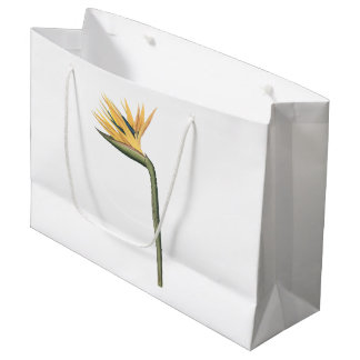 Grand Sac Cadeau oiseau-de-paradis (reginae de Strelitzia) par