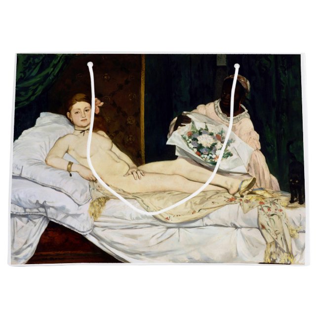 Grand Sac Cadeau Olympia, Edouard Manet, 1863 (Devant)