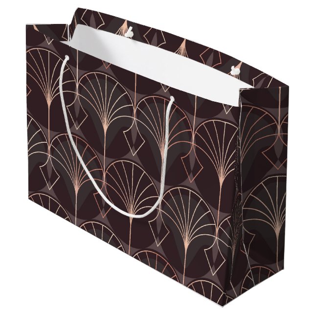 Grand Sac Cadeau Ornements de luxe 33 (Dos Angle)