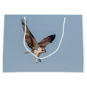 Grand Sac Cadeau Osprey juvénile en vol
