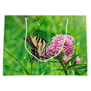 Grand Sac Cadeau Papillon oriental de machaon de tigre