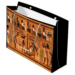 Grand Sac Cadeau Papyrus royal égyptien