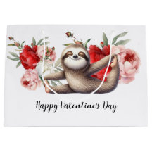 Paresseux à la Saint-Valentin