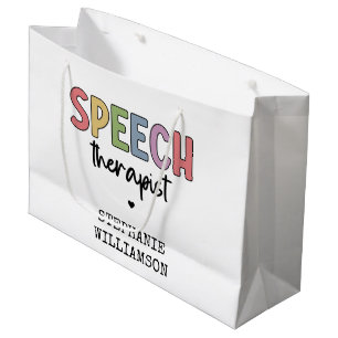 Grand Sac Cadeau Pathologiste orthophoniste sur mesure SLP