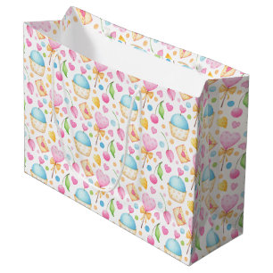Grand Sac Cadeau Patters de Hearts and Muffins