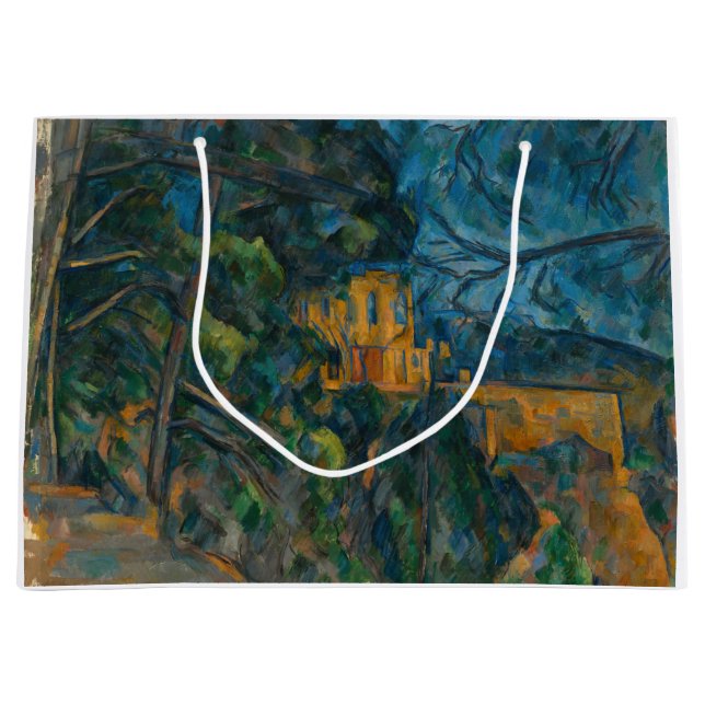 Grand Sac Cadeau Paul Cezanne - Château Noir (Devant)