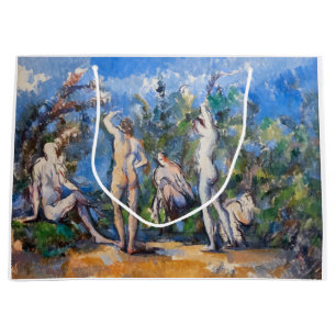 Grand Sac Cadeau Paul Cezanne - Cinq Baigneurs