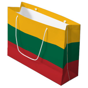Grand Sac Cadeau pavillon lituanien