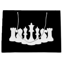 Pièces d'échecs classiques noir et blanc