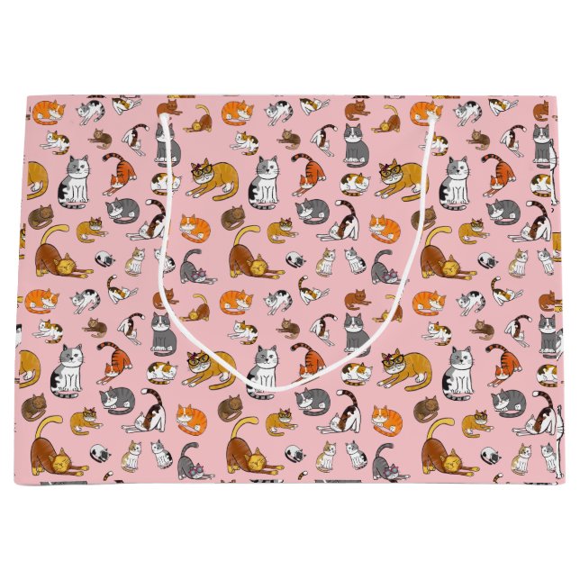 Grand Sac Cadeau pink (Devant)