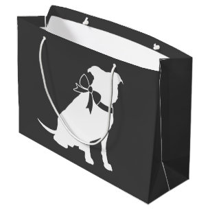 Grand Sac Cadeau Pit Bull Dog Baby shower Sexe Neutre