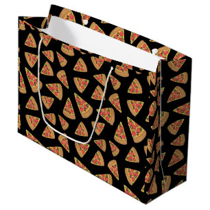 Grand Sac Cadeau Pizza Party Pepperoni Novelt
