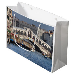 Grand Sac Cadeau Pont du Rialto Venise Italie
