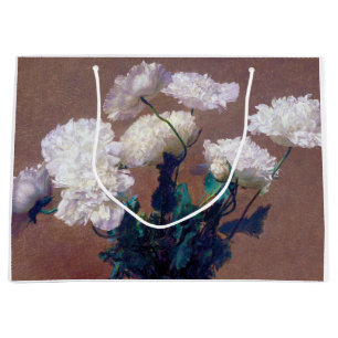 Grand Sac Cadeau Poppies, Henri Fantin-Latour